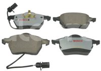 BALATA DELANTERA VW PASSAT, VOLVO V70, C70 TURBO. BOSCH: F03B0500498HK, NO. CORTO BOSCH: BN 0840, FMSI: 7715-D840 (BALATA CERAMICA) BOSCH