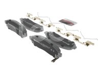 BALATA BREMBO NISSAN FRONTIER 2005-2019, PATHFINDER 2005-2012, XTERRA 2005-2015; INFORMACION TECNICA: ANCHURA: 164MM, ESPESOR: 16MM, ALTURA: 54MM, SISTEMA DE FRENOS: TOKICO, INDICADOR DE DESGASTE: ACUSTICO, ACCESORIOS: CON PLACA ANTIRRUIDO, EJE: DELANTERO, FORMULA: NAO, WVA: 24227, 24228, FMSI: 8200-D1094, BREMBO: P56059N BREMBO