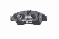 BALATA BAJOS METALES DELANTERA HONDA FIT 09- (DEL.) .No. Hella Pagid: 355015001 .No. Comercial: T1922 PAGID