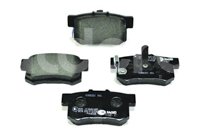BALATA BAJOS METALES TRASERA HONDA CRV 05-13, ACCO