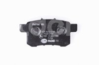 BALATA BAJOS METALES TRASERA HONDA ACCORD 2.4L  SEDAN 11-12 .No. Hella Pagid: 355013631 .No. Comercial: T1733 PAGID