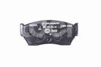 BALATA BAJOS METALES DELANTERA NISSAN SENTRA SE/GXE 92 (1.6), TSUBAME 93-04, TSURU GS 93-10  (DEL.) .No. Hella Pagid: 355016351 .No. Comercial: T3004 PAGID