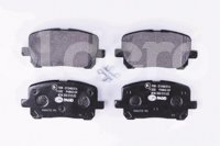 BALATA BAJOS METALES DELANTERA TOYOTA COROLLA 03-08, COROLLA S 05-06, MATRIX 03-08, MATRIX XRS 04-06  (DEL.) .No. Hella Pagid: 355010221 .No. Comercial: T1332 PAGID