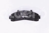 BALATA BAJOS METALES DELANTERA FORD EXPLORER 95-01, EXPLORER EDDIE BAUER 98-01, RANGER 96-02  (DEL.) .No. Hella Pagid: 355009941 .No. Comercial: T1302 PAGID