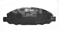 BALATA CERAMIC DELANTERA NISSAN NV350 NUEVA 13-14, NISSAN URVAN  02-13 (DEL) 355028921 PAGID