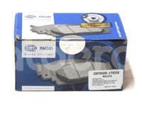 BALATA CERAMIC DELANTERA HONDA ACCORD SEDAN 03-05 (4 CIL), ACCORD SEDAN 06-07 (4 CIL), ACCORD SEDAN LX 08-09 (4 CIL), CR-V 02-06  (DELANTERA) 355028011 PAGID