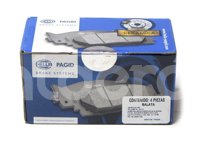 BALATA CERAMIC DELANTERA NISSAN MaXIMA 09-13, ROGUE 08-13, SENTRA MT SE-R 07-10, SENTRA SE-R SPEC V 07-12, XTRAIL 08, RENAULT KOLEOS 08-09, (DELANTERA) 355028671 PAGID