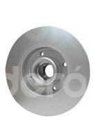 DISCO SOLIDO PROFESIONAL TRASERO SEAT IBIZA/1.8I 16V/93/-/R/, CORSAR, ATLANTIC 81-87, CARIBE 77-87, CORSAR 85-89, GOLF 87-93, GOLF 1.8 93-96, JETTA 87-93, JETTA 1.8 93-96/ POINTER 98--> PAGID