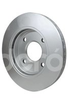 DISCO VENTILADO PROFESIONAL DELANTERO FORD FIESTA  1.4 LTS, 98-01, 1.6 LTS. 03-04,  IKON 01-04, KA 01-04, COURIER 01-08, JUEGO 2 PIEZAS 8DD355102231 PAGID