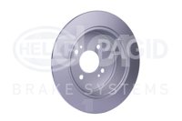 DISCO SOLIDO PROFESIONAL TRASERO CHRYSLER DODGE ATTITUDE 1.4L 06-11, ATTITUDE 1.6L 06-11, TRASERO, JUEGO 2 PIEZAS,  8DD355118851, 54613PRO PAGID