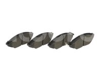 BALATA BREMBO CHEVROLET BEAT 2018-2021, SPARK 2011-2015, SPARK CLASSIC 2016-2017; INFORMACION TECNICA: ANCHURA: 133MM, ESPESOR: 18MM, ALTURA: 49MM, SISTEMA DE FRENOS: AKEBONO, INDICADOR DE DESGASTE: ACUSTICO, ACCESORIOS: CON PLACA ANTIRRUIDO, EJE: DELANTERO, FORMULA: LOW-MET, WVA: 25268, 25269, 25270, FMSI: 8801-D1590, BREMBO: P10054 BREMBO