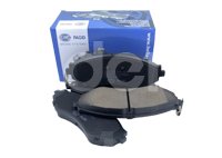 BALATA HELLA CHEVROLET AVEO L4 1.6L 2008-2018, OPTRA 2006-2010, SPARK 2013-2019; PONTIAC G3 2009-2010; SUZUKI FORENZA 2007-2008, EJE: DELANTERO, FORMULA: LOW METAL (BAJOS METALES), ANCHO: 142.9MM, ALTURA: 51.3MM, ESPESOR: 16.9MM, PESO: 1.3KG, CON AVISADOR ACUSTICO DE DESGASTE, CON ACCESORIO, SISTEMA DE FRENOS: AKEBONO, NUMERO DE USO: 23234, 23235, 23236, FMSI: 7667-D797, 7668-D797, 7779-D1035, 7779-D902, HELLA: T3106MX, 8DB355045-021, 355045021 HELLA