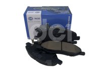 BALATA HELLA NISSAN TIIDA 2007-2018, EJE: DELANTERO, FORMULA: LOW METAL (BAJOS METALES), ANCHO: 144.4MM, ALTURA: 48.9MM, ESPESOR: 14.2MM, PESO: 1.24KG, CON AVISADOR ACUSTICO DE DESGASTE, CON ACCESORIO, SISTEMA DE FRENOS: SUMITOMO, NUMERO DE USO: 24682, 24683, 24684, FMSI: 8456-D1345, HELLA: T1820MX, 8DB355045-141, 355045141 HELLA