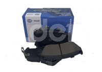 BALATA HELLA NISSAN TSUBAME 1993-2000, TSURU 1993-2017, EJE: DELANTERO, FORMULA: LOW METAL (BAJOS METALES), ANCHO: 108.6MM, ALTURA: 47.7MM, ESPESOR: 16.5MM, PESO: 1.28KG, CON AVISADOR ACUSTICO DE DESGASTE, SISTEMA DE FRENOS: SUMITOMO, NUMERO DE USO: 21657, 21658, 21659, FMSI: 7359-D510, 7389-D510, HELLA: T3004MX, 8DB355045-011, 355045011 HELLA
