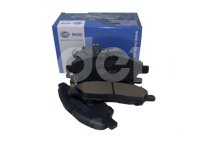 BALATA HELLA MARCH 2012-2022, NOTE 2014-2019, VERSA 2011-2019, V-DRIVE 2020-2022, EJE: DELANTERO, FORMULA: LOW METAL (BAJOS METALES), ANCHO: 138.8MM, ALTURA: 48.4MM, ESPESOR: 14MM, PESO: 1.2KG, CON AVISADOR ACUSTICO DE DESGASTE, NUMERO DE INDICADORES DE DESGASTE (POR EJE): 2, SISTEMA DE FRENOS: AKEBONO, NUMERO DE USO: 24724, 24725, 24726, FMSI: 8804-D1592, HELLA: T1787MX, 8DB355045-031, 355045031 HELLA