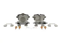 BALATA BOSCH QUIET CAST BMW 530e L4 2.0L 2020, 530i L4 2.0L 2018-2019, 540i V6 3.0L 2018-2019, 740e xDRIVE L4 2.0L 2019, 740i V6 3.0L 2019, 750i V8 4.4L 2016-2019, M550i xDRIVE V8 4.4L 2018-2020, X3 L4 2.0L 2018-2019, X3 V6 3.0L 2020-2021, X4 L4 2.0L 2019-2020, X5 V6 3.0L 2019-2021, X6 V6 3.0L 2020-2021, X7 V6 3.0L 2019-2020, 
SENSOR ELECTRONICO: NO, INCLUYE SHIM: SI, INCLUYE HERRAJES: SI, FORMULA: SEMI-METALICA, POSICION: TRASERA, FMSI: 9077-D1850, D-PLATE: D1850, BOSCH CORTO: BP1850, BOSCH: F03B077190 BOSCH