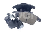 BALATA HELLA AUDI Q3 QUATTRO L4 2.0L 2015-2018; VOLKSWAGEN PASSAT L5 2.5L 2012-2018, TIGUAN L4 2.0L 2009-2017, EJE: DELANTERO, FORMULA: LOW METAL (BAJOS METALES), ANCHO: 155.1MM, ALTURA 1: 71.9MM, ALTURA 2: 66.6MM, ESPESOR 1: 20.6MM, ESPESOR 2: 19.9MM, PESO: 2.32KG, NUMERO DE INDICADORES DE DESGASTE (POR EJE): 1, CON CONTACTO DE AVISO DE DESGASTE INCORPORADO, SISTEMA DE FRENOS: TEVES, NUMERO DE USO: 24332, 24333, 24334, FMSI: 8486-D1375, HELLA: T1783MX, 8DB355045-681, 355045681 HELLA