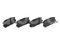 BALATA BREMBO CHEVROLET CAPTIVA SPORT 2008-2015, EQUINOX 2007-2008, 2016-2017; GMC TERRAIN 2010-2017; PONTIAC TORRENT 2007-2009; SATURN VUE 2008; INFORMACION TECNICA: ANCHURA: 111MM, ESPESOR: 15MM, ALTURA: 46MM, SISTEMA DE FRENOS: MANDO, INDICADOR DE DESGASTE: ACUSTICO, ACCESORIOS: CON PLACA ANTIRRUIDO, EJE: TRASERO, FORMULA: LOW-MET, WVA: 24498, 24499, 24500, FMSI: 8391-D1275, BREMBO: P10004 BREMBO