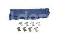 BALATA BOSCH AZUL CHEVROLET EXPRESS 1500 V6 4.3L 2011-2014, EXPRESS 2500 V8 4.8L 2011-2013, EXPRESS V8 5.3L 2011-2014, EXPRESS 2500 V8 6.0L 2011-2015, SILVERADO 3500 V8 6.0L 2015-2018, EXPRESS PASAJEROS V8 6.0L 2011-2015; NISSAN NV2500 V6 4.0L 2013-2015, 
SENSOR ELECTRONICO: NO, INCLUYE SHIM: SI, INCLUYE HERRAJES: SI, FORMULA: CERAMICA, POSICION: DELANTERA / TRASERA, FMSI: 8523-D1411, D-PLATE: D1411, BOSCH CORTO: BE1411H, BOSCH: F03B176377 BOSCH