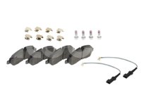 BALATA BREMBO FORD TRANSIT 2015-2022, TRANSIT CUSTOM 2016-2020; INFORMACION TECNICA: ANCHURA: 172MM, ESPESOR: 17MM, ALTURA: 66MM, SISTEMA DE FRENOS: BOSCH, INDICADOR DE DESGASTE: ELECTRICO, ACCESORIOS: CON ACCESORIOS, CON PLACA ANTIRRUIDO, CON PERNOS PARA PINZA DE FRENO, EJE: DELANTERO, FORMULA: LOW-MET, WVA: 22034, FMSI: 9004-D1774, BREMBO: P24171 BREMBO