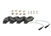 BALATA BREMBO FORD TRANSIT 2015-2022, TRANSIT CUSTOM 2016-2020; INFORMACION TECNICA: ANCHURA: 172MM, ESPESOR: 17MM, ALTURA: 66MM, SISTEMA DE FRENOS: BOSCH, INDICADOR DE DESGASTE: ELECTRICO, ACCESORIOS: CON ACCESORIOS, CON PLACA ANTIRRUIDO, CON PERNOS PARA PINZA DE FRENO, EJE: DELANTERO, FORMULA: LOW-MET, WVA: 22034, FMSI: 9004-D1774, BREMBO: P24171 BREMBO