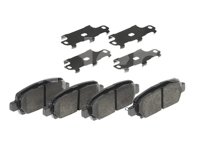 BALATA BREMBO INFINITI Q50 2016; NISSAN 350Z 2003-2008, 370Z 2009-2019, ALTIMA 2002-2019, JUKE 2011-2017, MAXIMA 2004-2008, 2010-2020, MURANO 2003-2008, ROGUE 2008-2019, SENTRA 2007-2019, X-TRAIL 2002-2014; RENAULT KOLEOS 2009-2020; SUZUKI GRAND VITARA 2009-2017; INFORMACION TECNICA: ANCHURA: 105MM, ESPESOR: 14MM, ALTURA:37 MM, SISTEMA DE FRENOS: AKEBONO, INDICADOR DE DESGASTE: ACUSTICO, ACCESORIOS: CON PLACA ANTIRRUIDO, EJE: TRASERO, FORMULA: LOW-MET, WVA: 23871, 23872, 24088, FMSI: 7784-D905, 8405-D1288, BREMBO: P56046 BREMBO