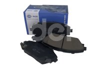 BALATA HELLA MAZDA 3 L4 2.0L 2014-2018, CX-3 L4 2.0L 2016-2021, EJE: DELANTERO, FORMULA: LOW METAL (BAJOS METALES), ANCHO: 142.1MM, ALTURA: 55.6MM, ESPESOR: 15.8MM, PESO: 1.6KG, CON AVISADOR ACUSTICO DE DESGASTE, NUMERO DE INDICADORES DE DESGASTE (POR EJE): 2, SISTEMA DE FRENOS: AKEBONO, NUMERO DE USO: 25875, 25876, 25877, FMSI: 8952-D1728, HELLA: T2318MX, 8DB355045-381, 355045381 HELLA
