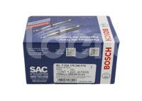 BALATA BOSCH AZUL NISSAN 240SX L4 2.4L 1989-1993, SENTRA L4 1.8L 2002, 2004-2006, 
SENSOR ELECTRONICO: NO, INCLUYE SHIM: SI, INCLUYE HERRAJES: NO, FORMULA: SEMI-METALICA, POSICION: DELANTERA, FMSI: 7342-D462, D-PLATE: D462, BOSCH CORTO: BB462, BOSCH: F03A176248 BOSCH