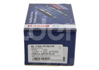 BALATA BOSCH AZUL CHRYSLER TOWN & COUNTRY V6 3.6L 2012-2016; DODGE GRAND CARAVAN V6 3.6L 2017-2020, JOURNEY L4 2.4L 2012-2020, 
SENSOR ELECTRONICO: NO, INCLUYE SHIM: SI, INCLUYE HERRAJES: NO, FORMULA: SEMI-METALICA, POSICION: TRASERA, FMSI: 8811-D1596, D-PLATE: D1596, BOSCH CORTO: BB1596, BOSCH: F03A176038 BOSCH