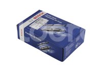 BALATA BOSCH AZUL FORD FOCUS L4 2.0L 2005-2007; MAZDA 3 L4 2.3L 2005-2013, 5 L4 2.3L 2006-2010, 5 L4 2.5L 2012-2015; VOLVO C30 L4 1.6L 2007-2013, C70 L5 2.5L 2006-2013, S40 L4 2.0L 2004, 2006-2011, S40 L5 2.4L 2005, V50 L5 2.5L 2005-2007, 
SENSOR ELECTRONICO: NO, INCLUYE SHIM: SI, INCLUYE HERRAJES: SI, FORMULA: CERAMICA, POSICION: DELANTERA, FMSI: 7947-D1044, D-PLATE: D1044, BOSCH CORTO: BE1044H, BOSCH: F03B176141 BOSCH
