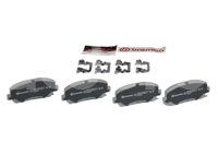 BALATA BREMBO MAZDA CX-5 2013-2021; INFORMACION TECNICA: ANCHURA: 142MM, ESPESOR: 16MM, ALTURA: 61MM, SISTEMA DE FRENOS: AKEBONO, INDICADOR DE DESGASTE: ACUSTICO, ACCESORIOS: CON ACCESORIOS, CON PLACA ANTIRRUIDO, CON CLIP DE PISTON, EJE: DELANTERO, FORMULA: NAO, WVA: 25564, FMSI: 8836-D1623, BREMBO: P49045N BREMBO