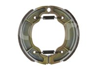 BALATA MOTOCICLETA FRENO TAMBOR ITALIKA DS125, DS150 JUEGO ENBAF-1301-004 QUMO