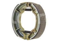 BALATA MOTOCICLETA FRENO TAMBOR ITALIKA DS125, DS150 JUEGO ENBAF-1301-004 QUMO