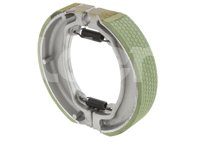 BALATA MOTOCICLETA FRENO TAMBOR HONDA TITAN ELITE PASTA VERDE (JUEGO) ENBAF-1301-003A QUMO