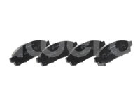 BALATA BREMBO MITSUBISHI L200 2008-2018; INFORMACION TECNICA: ANCHURA: 156MM, ESPESOR: 16MM, ALTURA: 49MM, SISTEMA DE FRENOS: TOKICO, INDICADOR DE DESGASTE: ACUSTICO, ACCESORIOS: CON PLACA ANTIRRUIDO, EJE: DELANTERO, FORMULA: LOW-MET, WVA: 24529, 24530, FMSI: 8728-D1519, BREMBO: P54038 BREMBO