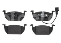 BALATA BREMBO AUDI A3 2012-2016, 2018; INFORMACION TECNICA: ANCHURA: 146MM, ESPESOR: 17MM, ALTURA: 62MM, SISTEMA DE FRENOS: TEVES, INDICADOR DE DESGASTE: ELECTRICO, ACCESORIOS: CON ACCESORIOS, CON PLACA ANTIRRUIDO, CON CLIP DE PISTON, EJE: DELANTERO, FORMULA: LOW-MET, WVA: 22035, 22036, 22037, FMSI: 9193-D1968, BREMBO: P85137 BREMBO