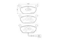 BALATA BREMBO AUDI A3 2012-2016, 2018; INFORMACION TECNICA: ANCHURA: 146MM, ESPESOR: 17MM, ALTURA: 62MM, SISTEMA DE FRENOS: TEVES, INDICADOR DE DESGASTE: ELECTRICO, ACCESORIOS: CON ACCESORIOS, CON PLACA ANTIRRUIDO, CON CLIP DE PISTON, EJE: DELANTERO, FORMULA: LOW-MET, WVA: 22035, 22036, 22037, FMSI: 9193-D1968, BREMBO: P85137 BREMBO