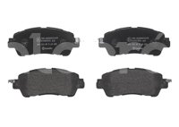 BALATA BREMBO MAZDA 2 2016-2021; NISSAN KICKS 2017-2019, VERSA 2020-2024; TOYOTA YARIS 2019-2020, YARIS R 2016-2019; INFORMACION TECNICA: ANCHURA: 126MM, ESPESOR: 15MM, ALTURA: 51MM, SISTEMA DE FRENOS: AKEBONO, INDICADOR DE DESGASTE: ACUSTICO, ACCESORIOS: CON PLACA ANTIRRUIDO, EJE: DELANTERO, FORMULA: LOW-MET, WVA: 22235, 22236, FMSI: 9081-D1852, 9269-D2038, BREMBO: P49055 BREMBO