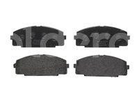 BALATA BREMBO TOYOTA HIACE 2006-2018; INFORMACION TECNICA: ANCHURA: 145MM, ESPESOR: 16MM, ALTURA: 57MM, SISTEMA DE FRENOS: SUMITOMO, INDICADOR DE DESGASTE: SIN, ACCESORIOS: CON PLACA ANTIRRUIDO, EJE: DELANTERO, FORMULA: LOW-MET, WVA: 21468, FMSI: 8455-D1344, BREMBO: P83092 BREMBO