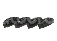 BALATA BREMBO TOYOTA HIACE 2006-2018; INFORMACION TECNICA: ANCHURA: 145MM, ESPESOR: 16MM, ALTURA: 57MM, SISTEMA DE FRENOS: SUMITOMO, INDICADOR DE DESGASTE: SIN, ACCESORIOS: CON PLACA ANTIRRUIDO, EJE: DELANTERO, FORMULA: LOW-MET, WVA: 21468, FMSI: 8455-D1344, BREMBO: P83092 BREMBO