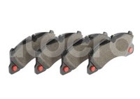 BALATA BREMBO PORSCHE CAYENNE 2008, PANAMERA 2010; VOLKSWAGEN TOUAREG 2011-2018; INFORMACION TECNICA: ANCHURA: 210MM, ESPESOR: 17MM, ALTURA: 94MM, SISTEMA DE FRENOS: BREMBO, INDICADOR DE DESGASTE: PREPARADO, ACCESORIOS: CON PLACA ANTIRRUIDO, EJE: DELANTERO, FORMULA: LOW-MET, WVA: 25007, FMSI: 8641-D1349, 8786-D1349, 8851-D1349, 8860-D1349, 8790-D, BREMBO: P65021 BREMBO