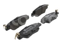 BALATA BREMBO MAZDA CX-5 2016-2020; INFORMACION TECNICA: ANCHURA: 112MM, ESPESOR: 14MM, ALTURA: 43MM, SISTEMA DE FRENOS: AKENOBO, INDICADOR DE DESGASTE: ACUSTICO, ACCESORIOS: CON PLACA ANTIRRUIDO, EJE: TRASERO, FORMULA: LOW-MET, WVA: 22332, 22333, FMSI: 9073-D1846, BREMBO: P49053 BREMBO