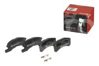BALATA BREMBO DODGE ATTITUDE 2015-2021; MITSUBISHI MIRAGE 2015-2020; INFORMACION TECNICA: ANCHURA: 92-122MM, ESPESOR: 15MM, ALTURA: 44MM, SISTEMA DE FRENOS: AKENOBO, INDICADOR DE DESGASTE: ACUSTICO, ACCESORIOS: CON PLACA ANTIRRUIDO, EJE: DELANTERO, FORMULA: LOW-MET, WVA: 24229, 24230, FMSI: 8956-D1731, BREMBO: P16011 BREMBO