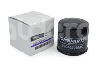 FILTRO ACEITE OMNIPARTS MAZDA 2 L4 1.5L 2012-2023, 3 L4 2.0L 2014-2024, 3 L4 2.5L 2014-2024, CX-3 L4 2.0L 2016-2023, CX-30 L4 2.5L 2020-2024, CX-30 L4 2.0L 2022-2024, CX-5 L4 2.0L 2013-2019, CX-5 L4 2.5L 2014-2024, CX-50 L4 2.5L 2023-2024, CX-9 L4 2.5L 2016-2023, MX-5 L4 2.0L 2017-2022, MX-5 MIATA L4 2.0L 2018-2019; DODGE ATOS 1.0L 2001-2004, ATOS 1.1L 2005-2012; SUBARU BAJA L4 2.5L 2004-2006, FORESTER L4 2.5L 2007-2010, IMPREZA L4 2.5L 2004-2011, LEGACY L4 2.5L 2005-2012, OUTBACK L4 2.5L 2006-2012, WRX L4 2.5L 2014-2015, WRX STI L4 2.5L 2017-2019; CHEVROLET CITY EXPRESS L4 2.0L 2015-2018; HONDA CIVIC L4 1.7L 2001; RENAULT CLIO L4 1.6L 2015-2017, FLUENCE L4 2.0L 2011-2017, KOLEOS L4 2.5L 2009-2023, SCALA L4 1.6L 2011-2012; SMART FORTWO 1.0L 2008-2014, FORTWO L4 1.0L 2008-2010; SUZUKI EQUATOR L4 2.5L 2009-2012; MITSUBISHI OUTLANDER V6 3.0L 2010, OUTLANDER PHEV L4 2.0L 2020; KIA SPECTRA L4 1.8L 2000-2002; TOYOTA YARIS L4 1.5L 2020-2024, YARIS IA L4 1.5L 2017-2018, YARIS R L4 1.5L 2016-2020, OMNIPARTS: 22042026MX OMNIPARTS