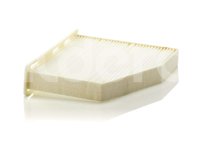 FILTRO CABINA AUDI A3 L4 1.4L/1.8L 2008-2013, A3 L4 2.0L 2006-2013, A3 QUATTRO L4 2.0L 2006-2011, Q3 L4 1.4L 2016-2018, Q3 QUATTRO L4 2.0L 2015-2018, TT L4 1.8L 2011-2013, TT L4 2.0L 2008-2013, TT QUATTRO L4 1.8L/2.0L 2014, TT QUATTRO V6 3.2L 2008-2009; VOLKSWAGEN L4 2.0L 2012-2018, BEETLE L5 2.5L 2012-2019, CC L4 2.0L 2013-2017, CC V6 3.6L 2013-2016, EOS L4 2.0L 2010, GOLF L4 1.4L 2013, GTI L4 2.0L 2007-2013, JETTA L4 1.8L 2005, 2009-2010, JETTA L4 1.9L 2006-2010, JETTA L4 2.0L 2005-2018, JETTA L5 2.5L 2011-2018, PASSAT L4 2.0L 2006-2010, PASSAT L5 2.5L 2012-2018, PASSAT V6 3.6L 2007-2009, 2012-2017, PASSAT CC L4/V6 2.0L/3.6L 2010, TIGUAN L4 1.4L 2013-2017, TIGUAN L4 2.0L 2009-2017, MANN HUMMEL: CU2939 MANN FILTER