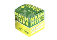 FILTRO ACEITE FIAT PANDA 1.2L L4, STILO 2.4L L5  W712/16 MANN FILTER