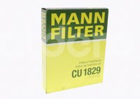 FILTRO CABINA NISSAN MARCH, VERSA, CLIO, DUSTER 1.6 11->CU 1829 MANN FILTER