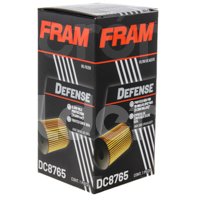 FILTRO ACEITE CHEVROLET CAMARO 10-15, PONTIAC G8 08-09 3.6 FRAM DEFENSE DCH8765 FRAM