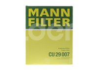 FILTRO CABINA FORD TRANSIT 2.2L TDCI 2013-2016 MANN: CU29007 MANN FILTER