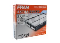 FILTRO AIRE SUZUKI GRAND VITARA L4 2.4L J24B 2009-2013, GRAND VITARA V6 3.2L N32A 2009-2010, GRAND VITARA L4 2.4L 2010-2017, GRAND VITARA V6 3.2L 2010 FRAM: CA10839 FRAM